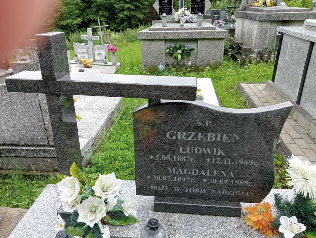 Ludwik Grzebień 1887 Zarszyn - Grobonet - Wyszukiwarka osób pochowanych